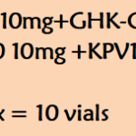 KLOW 80mg（BPC 157 10mg+GHK-CU 50mg+TB500 10mg+KPV 10mg）